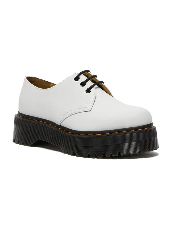 Ботинки Dr. Martens 1461 Quad, кожаные — изображение 3 из 4, белый