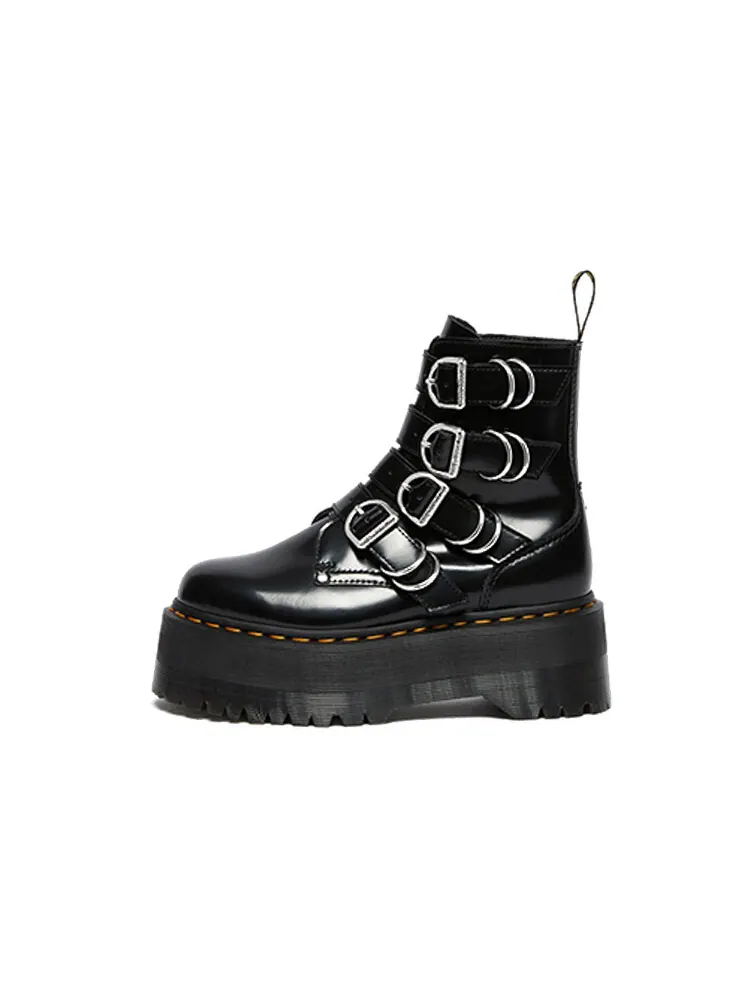 Ботинки женские Dr.Martens Jadon Max Hdw 4 Strap — изображение 1 из 5, черный