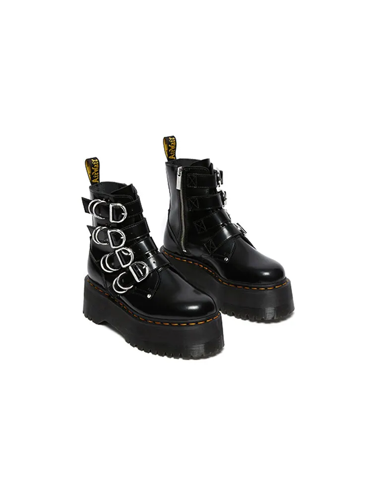 Ботинки женские Dr.Martens Jadon Max Hdw 4 Strap — изображение 3 из 5, черный
