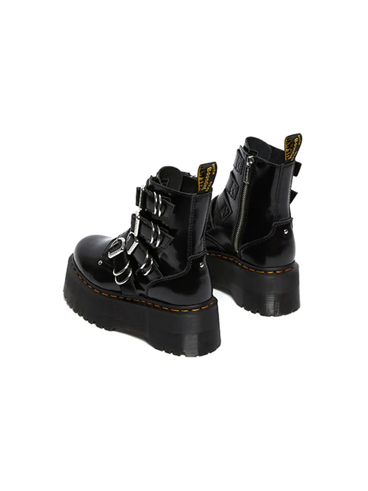 Ботинки женские Dr.Martens Jadon Max Hdw 4 Strap — изображение 4 из 5, черный