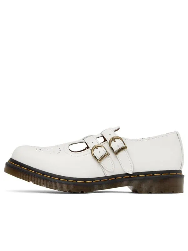 Тапочки Dr. Martens 8065, кожаные — изображение 1 из 4, белый