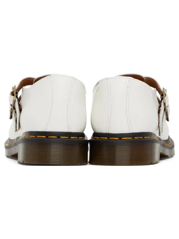 Тапочки Dr. Martens 8065, кожаные — изображение 4 из 4, белый
