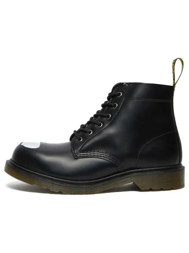 Ботинки Dr. Martens 101 кожаные, с потертым носком — изображение 1 из 6, черный