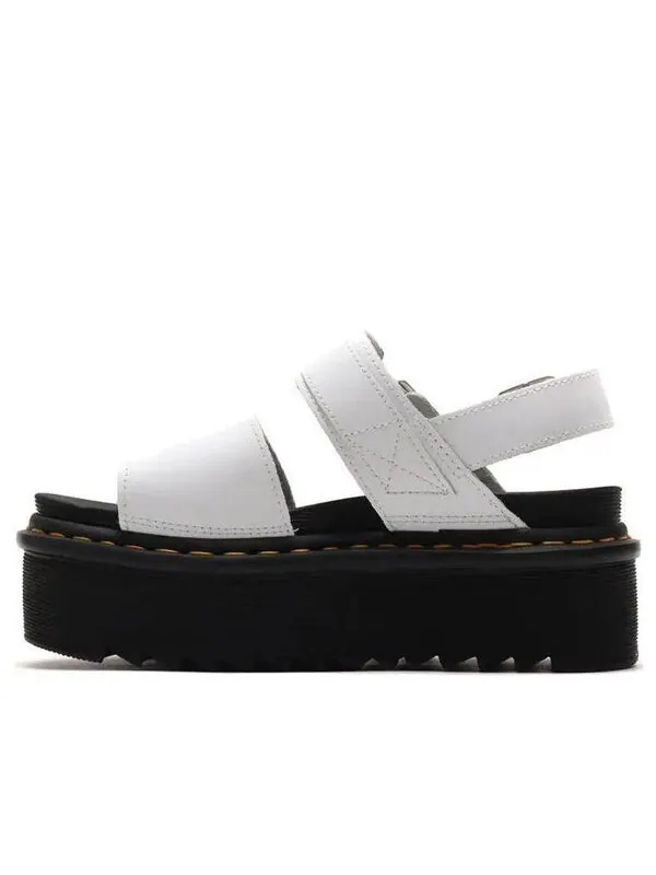 Сандалии Dr. Martens Voss Leather Thick Bottom — изображение 1 из 4, белый