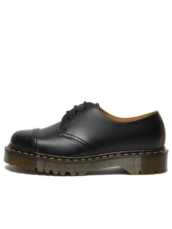 Тапочки Dr. Martens 1461 Bex Made in England Toe Cap Shoes 'Black'