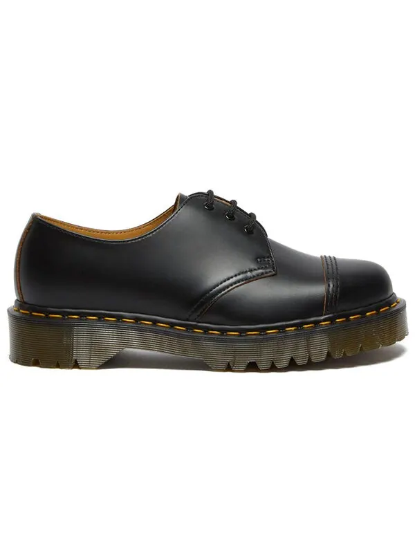 Тапочки Dr. Martens 1461 Bex Made in England Toe Cap Shoes 'Black' — изображение 2 из 4, черный