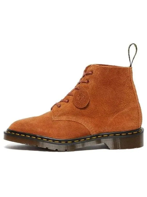 Ботинки мужские Dr.Martens 101 замшевые до щиколотки — изображение 1 из 5, рыжий