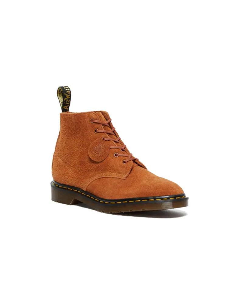 Ботинки мужские Dr.Martens 101 замшевые до щиколотки — изображение 2 из 5, рыжий