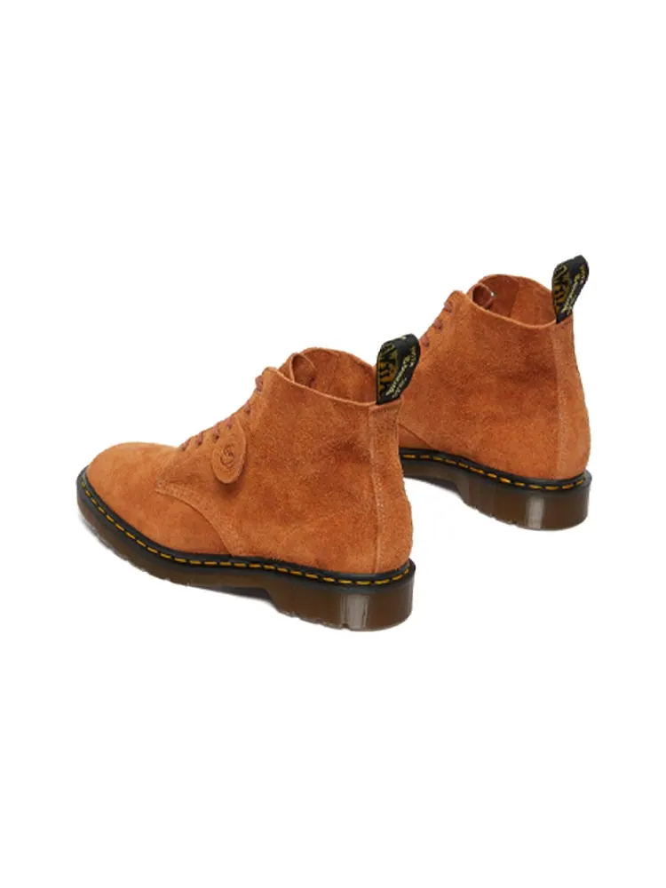 Ботинки мужские Dr.Martens 101 замшевые до щиколотки — изображение 4 из 5, рыжий