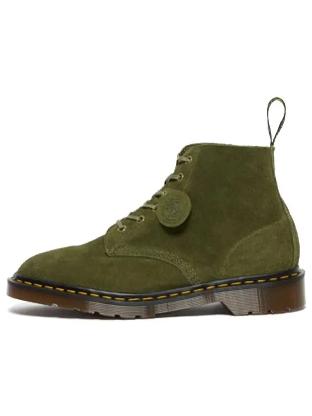 Ботинки мужские Dr. Martens 101 замшевые — изображение 1 из 5, зеленый