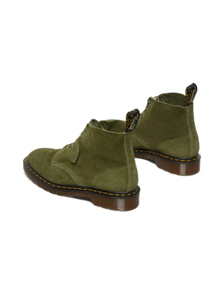 Ботинки мужские Dr. Martens 101 замшевые — изображение 4 из 5, зеленый