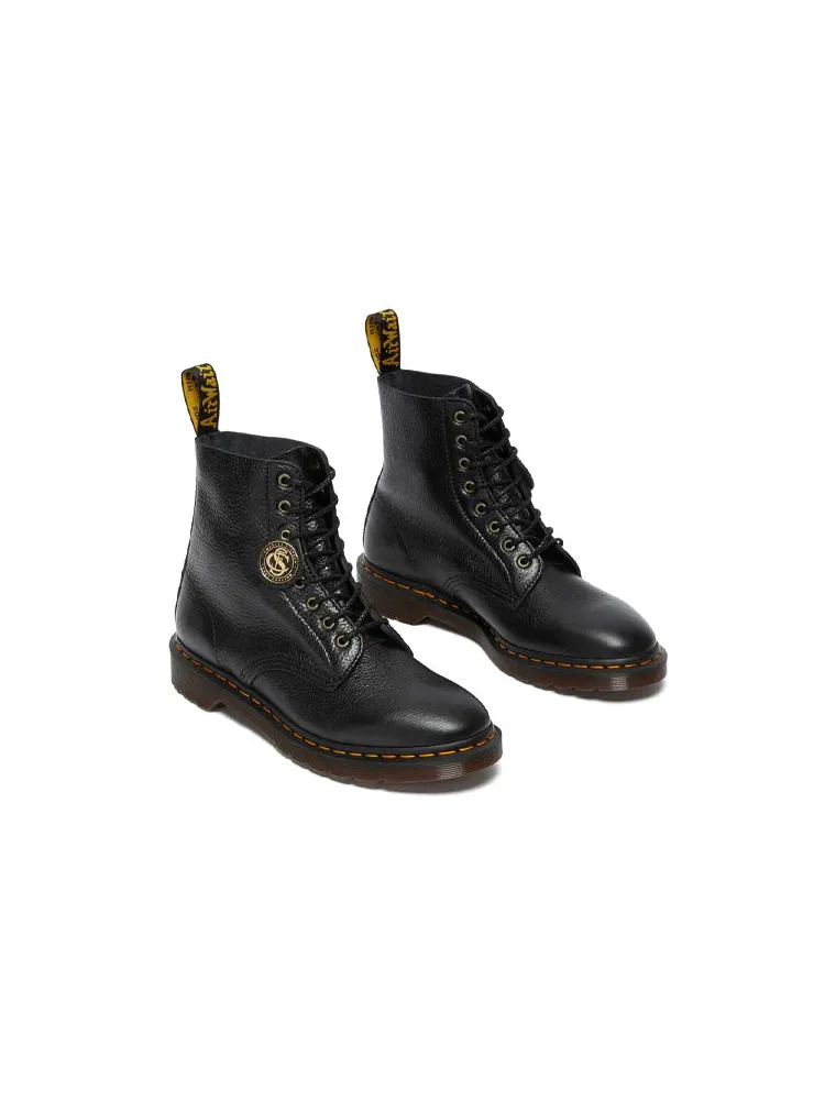 Ботинки мужские Dr. Martens 1460 Pascal, зернистая кожа — изображение 3 из 5, черный