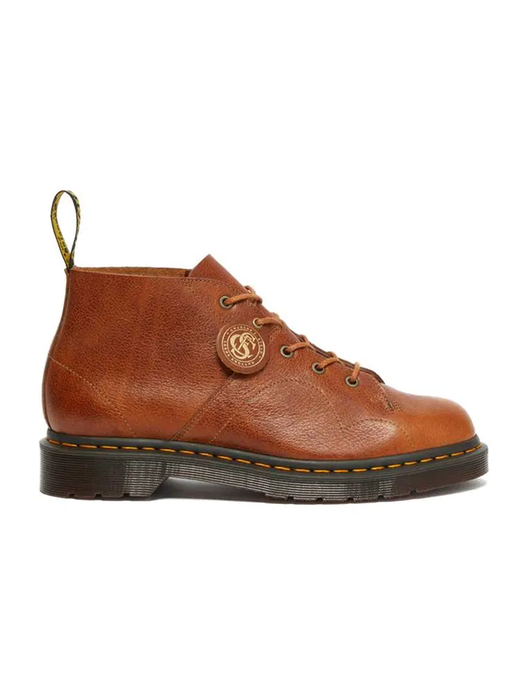 Ботинки Dr. Martens Church Buckingham, унисекс — изображение 2 из 7, коричневый