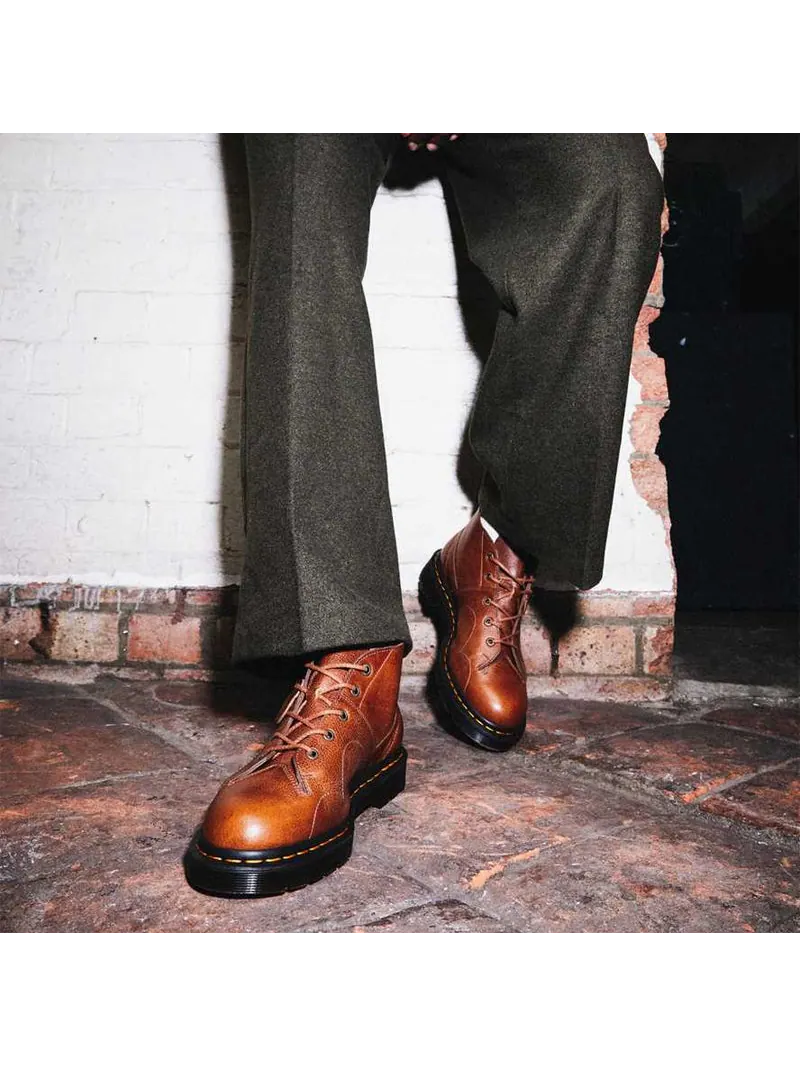 Ботинки Dr. Martens Church Buckingham, унисекс — изображение 7 из 7, коричневый