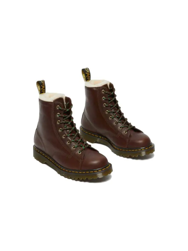Ботинки Dr. Martens Barton кожаные утепленные — изображение 2 из 5, коричневый