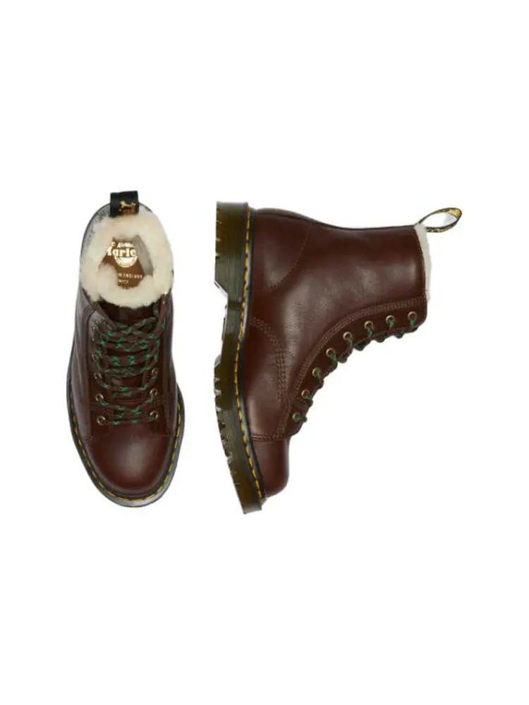 Ботинки Dr. Martens Barton кожаные утепленные — изображение 4 из 5, коричневый