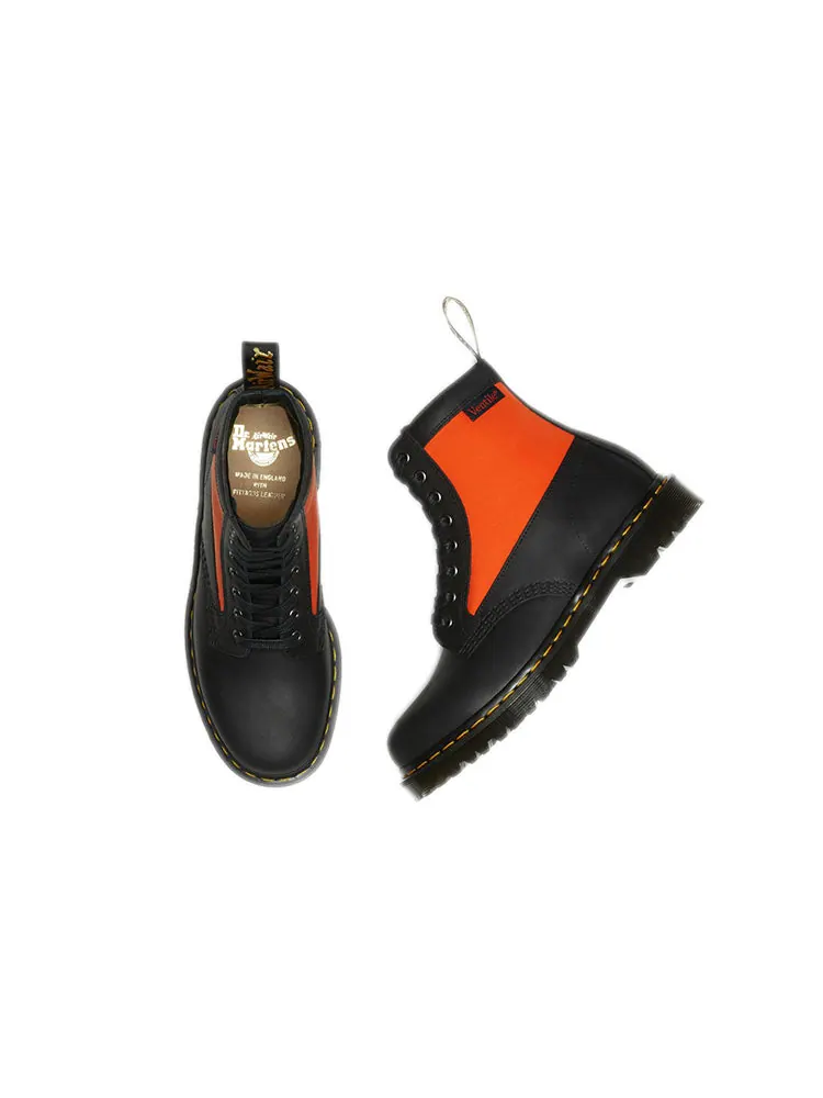 Ботинки Dr. Martens 1460, кожаные, нескользящие, дышащие — изображение 5 из 7, черный