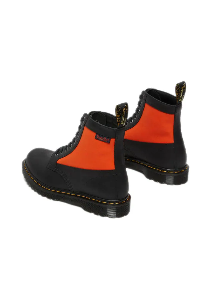 Ботинки Dr. Martens 1460, кожаные, нескользящие, дышащие — изображение 6 из 7, черный
