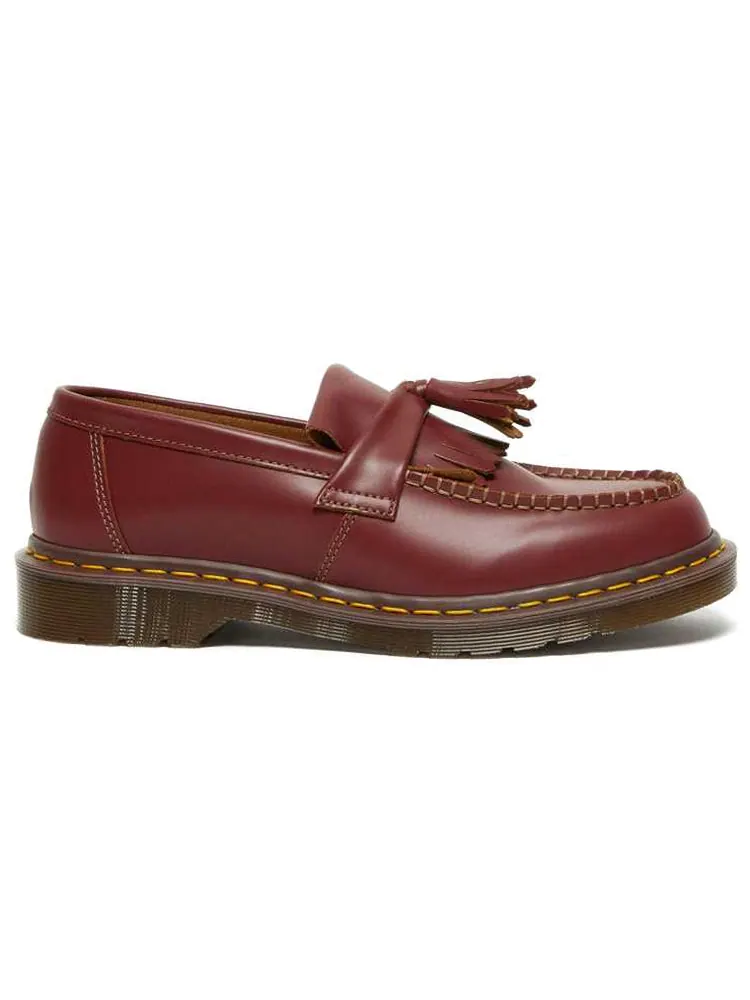Лоферы Dr. Martens Adrian Tassel Loafers, с кисточками, Oxblood Quilon — изображение 2 из 7, красный