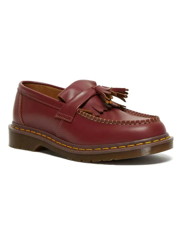Лоферы Dr. Martens Adrian Tassel Loafers, с кисточками, Oxblood Quilon — изображение 3 из 7, красный