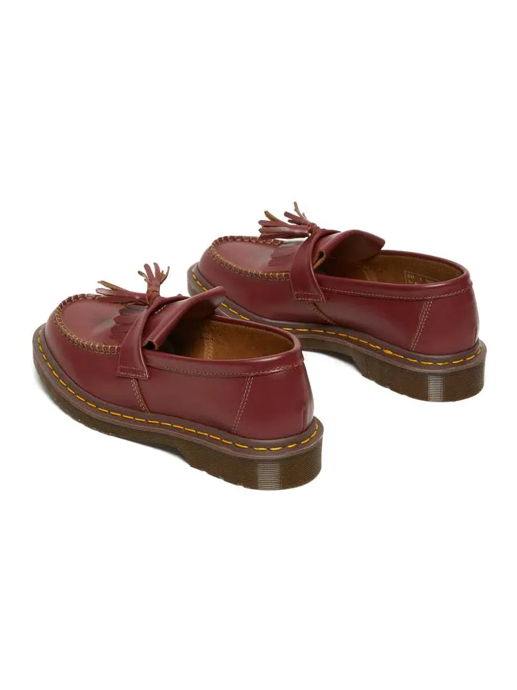 Лоферы Dr. Martens Adrian Tassel Loafers, с кисточками, Oxblood Quilon — изображение 5 из 7, красный