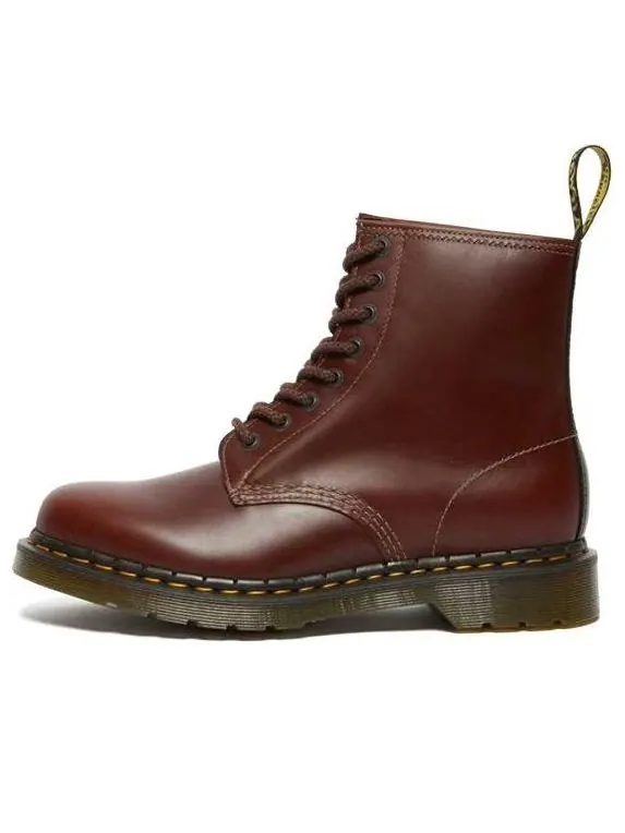 Ботинки Dr. Martens 1460 Abruzzo Leather Ankle Boots — изображение 1 из 4, коричневый
