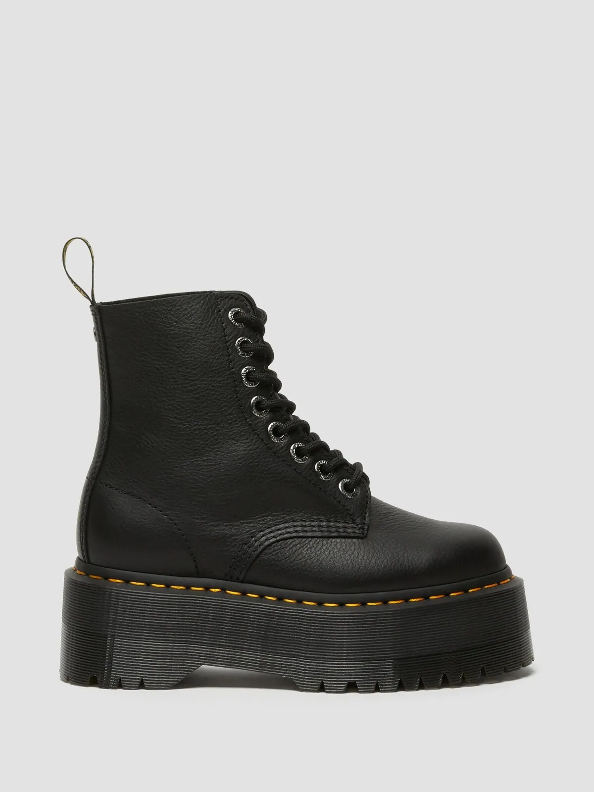 Ботинки Dr. Martens 1460 Max Platform, кожа Pisa — изображение 2 из 9, черный