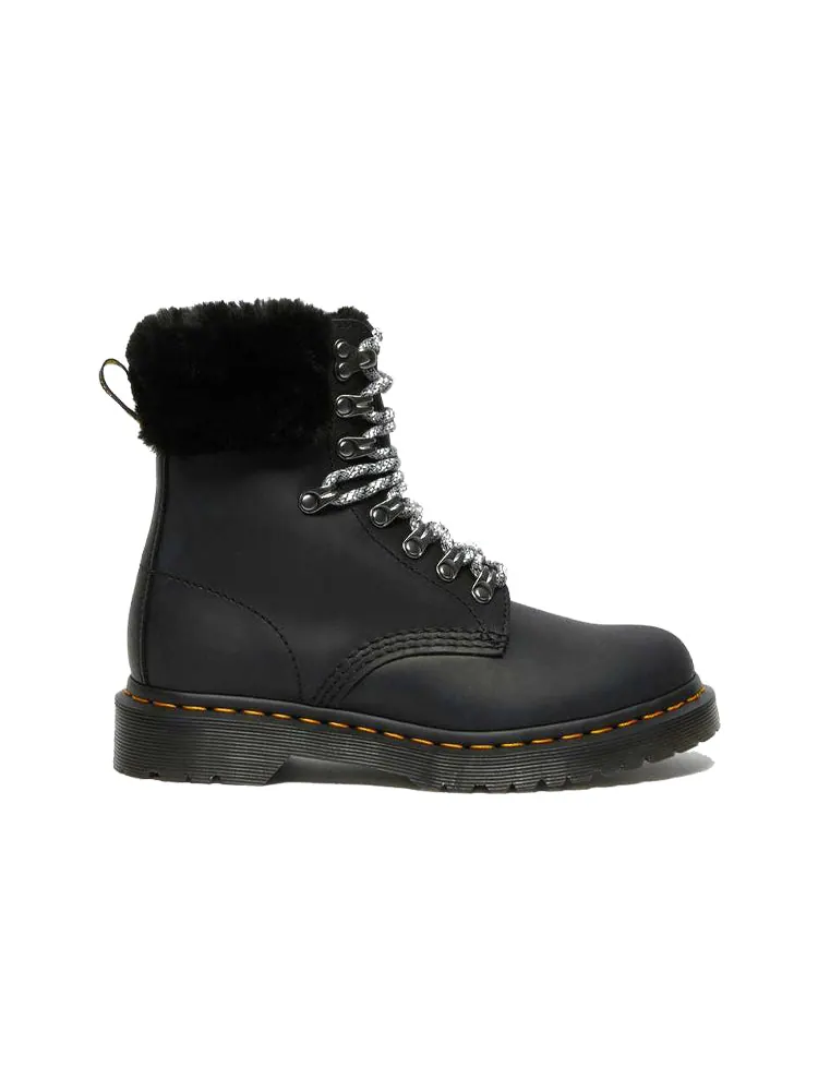 Ботинки Dr. Martens 1460, зимние — изображение 2 из 5, черный