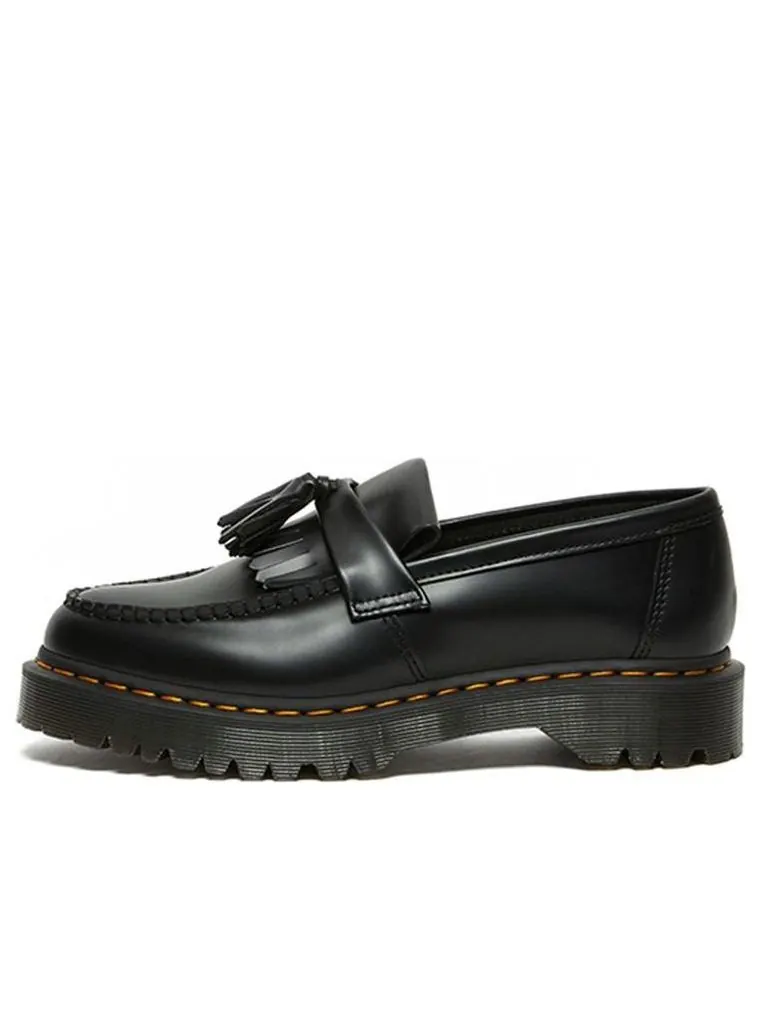 Лоферы Dr. Martens Adrian Bex из гладкой кожи с кисточками — изображение 1 из 5, черный