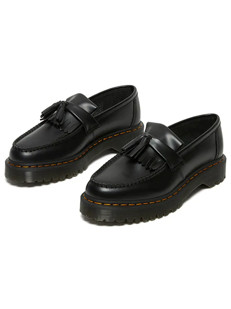 Лоферы Dr. Martens Adrian Bex из гладкой кожи с кисточками — изображение 3 из 5, черный