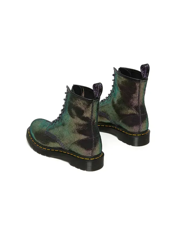 Ботинки Dr. Martens 1460 Disco Iridescent Suede Lace Up Boots — изображение 3 из 4, фиолетовый/мульти