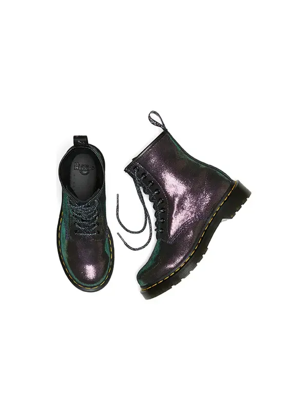 Ботинки Dr. Martens 1460 Disco Iridescent Suede Lace Up Boots — изображение 4 из 4, фиолетовый/мульти