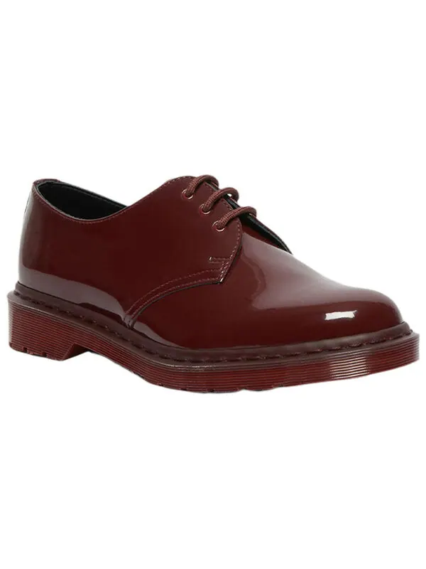 Ботинки Dr. Martens 1461 Mono Shoe Made in England — изображение 2 из 4, красный