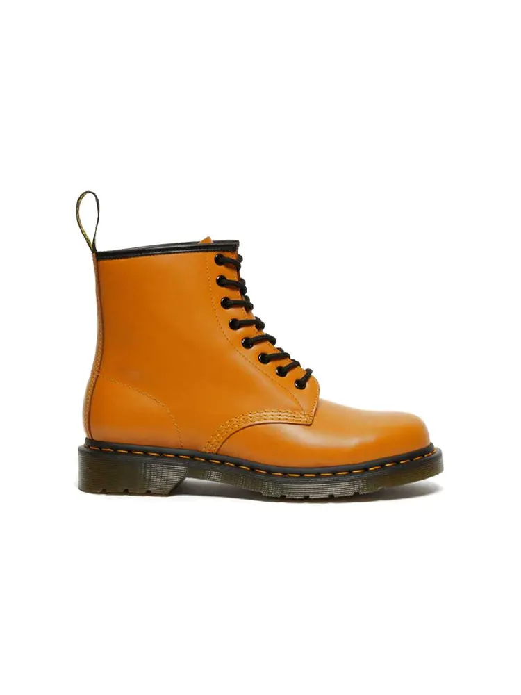 Ботинки мужские Dr.Martens 1460, гладкая кожа — изображение 2 из 6, оранжевый