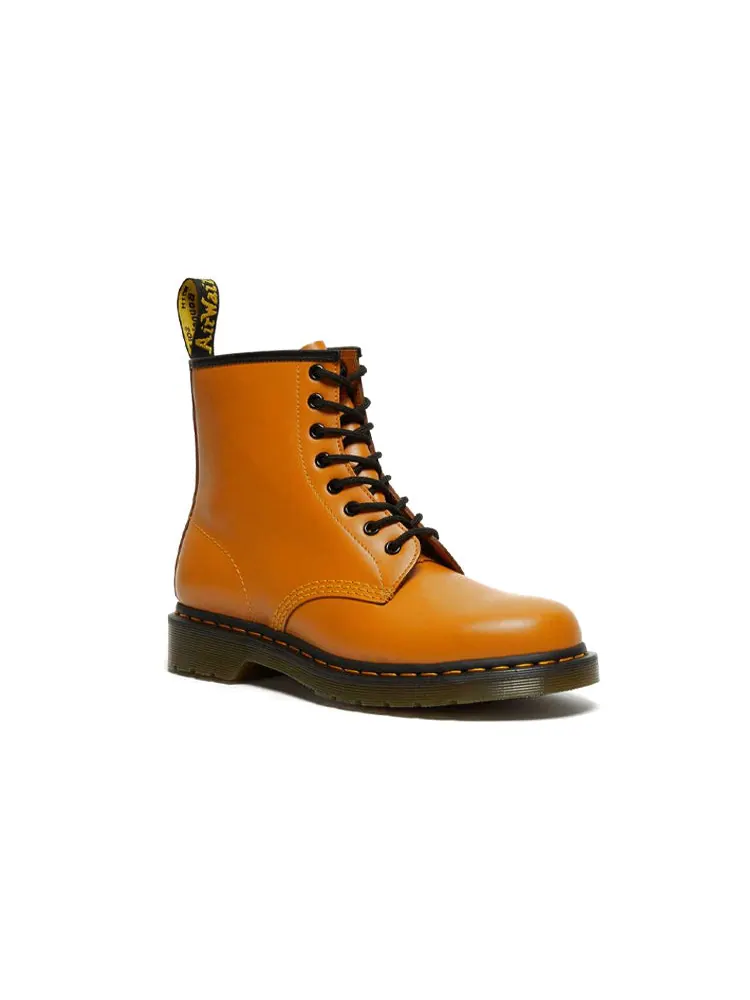 Ботинки мужские Dr.Martens 1460, гладкая кожа — изображение 3 из 6, оранжевый