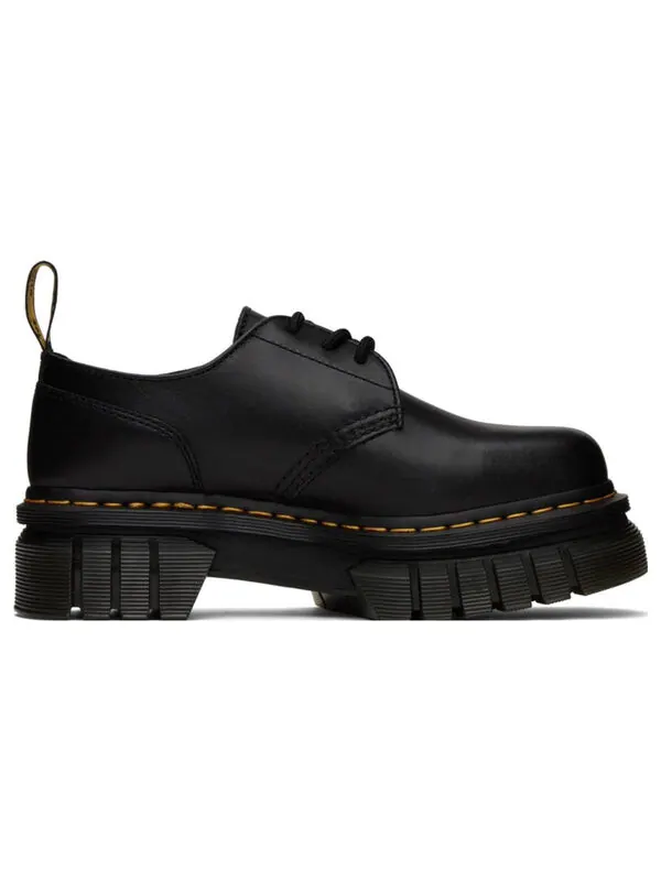 Кроссовки Dr. Martens Audrick JK 'Carbon Black Yellow' — изображение 2 из 4, черный/желтый
