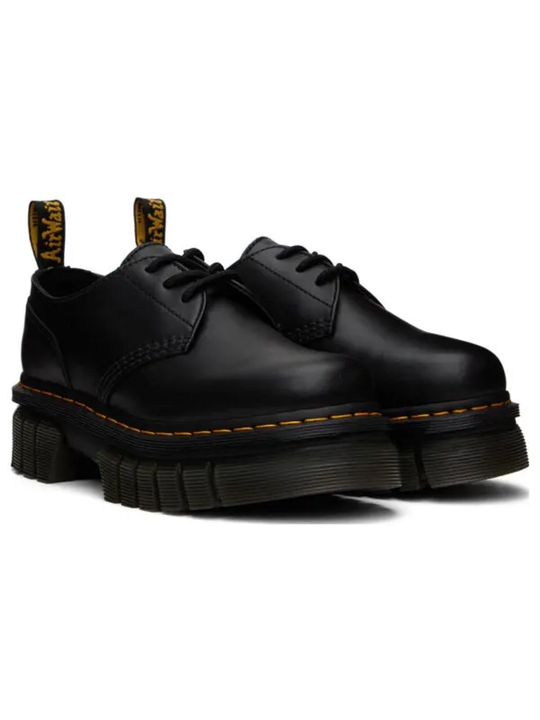 Кроссовки Dr. Martens Audrick JK 'Carbon Black Yellow' — изображение 3 из 4, черный/желтый