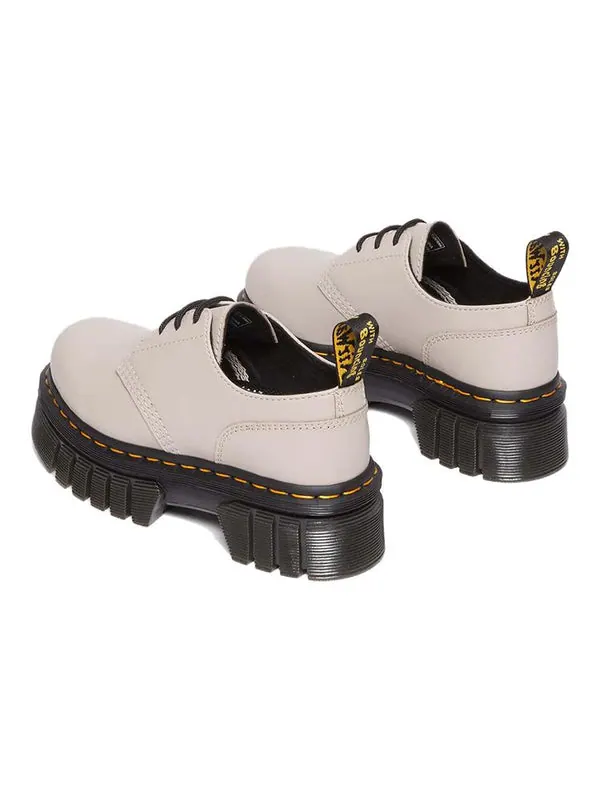 Кроссовки Dr. Martens Audrick Nappa Lux Leather Platform 'Vintage Taupe' — изображение 4 из 4, бежевый
