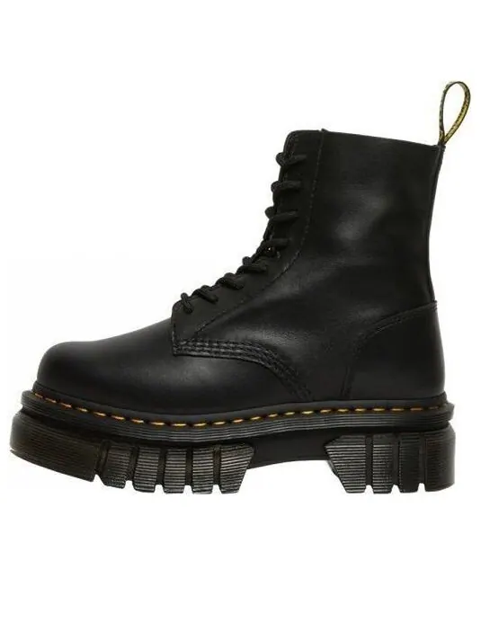 Ботинки Dr. Martens Audrick Nappa Lux Platform Ankle Boots — изображение 1 из 4, черный