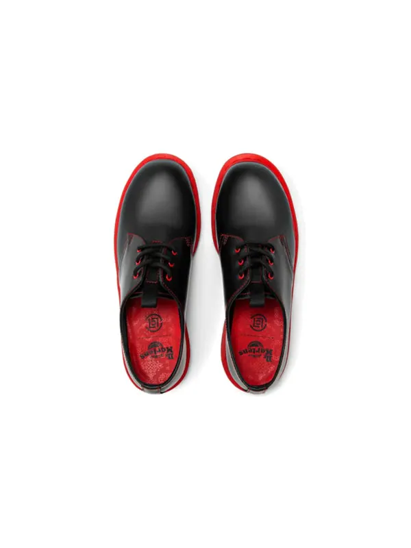 Кроссовки Dr. Martens 1461 Clot x — изображение 4 из 4, черный/красный