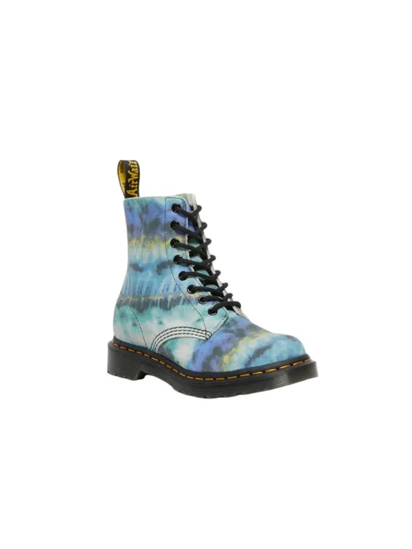 Ботинки Dr. Martens 1460 Pascal Tie Dye Leather Lace Up Boots — изображение 2 из 4, синий