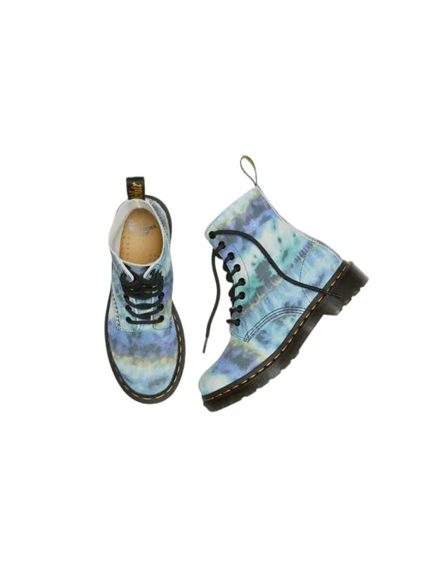 Ботинки Dr. Martens 1460 Pascal Tie Dye Leather Lace Up Boots — изображение 3 из 4, синий