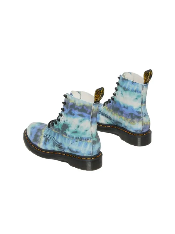 Ботинки Dr. Martens 1460 Pascal Tie Dye Leather Lace Up Boots — изображение 4 из 4, синий