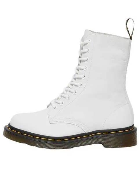 Кроссовки Dr. Martens 1490 Virginia Leather High Boots — изображение 1 из 4, белый