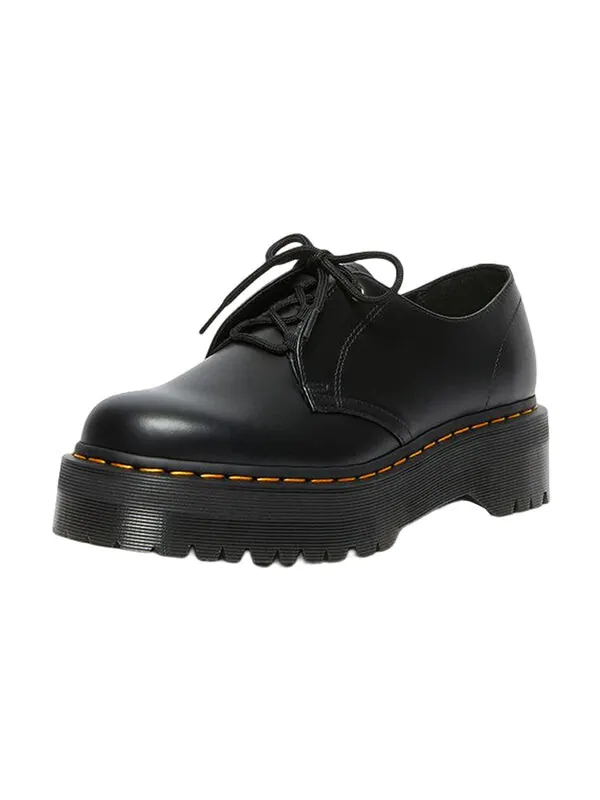 Кроссовки Dr. Martens Jarrick Lo 3-Eye, кожаные — изображение 2 из 4, черный