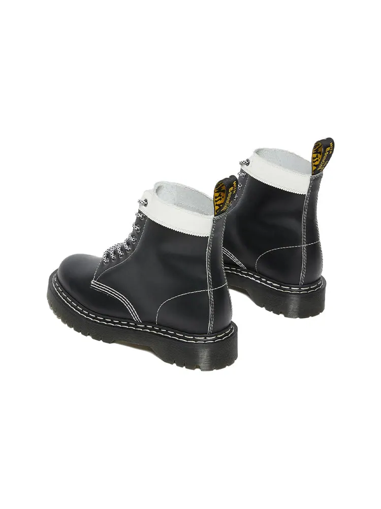 Ботинки Dr. Martens 1460 Pascal Bex кожаные с контрастной строчкой — изображение 4 из 6, черный
