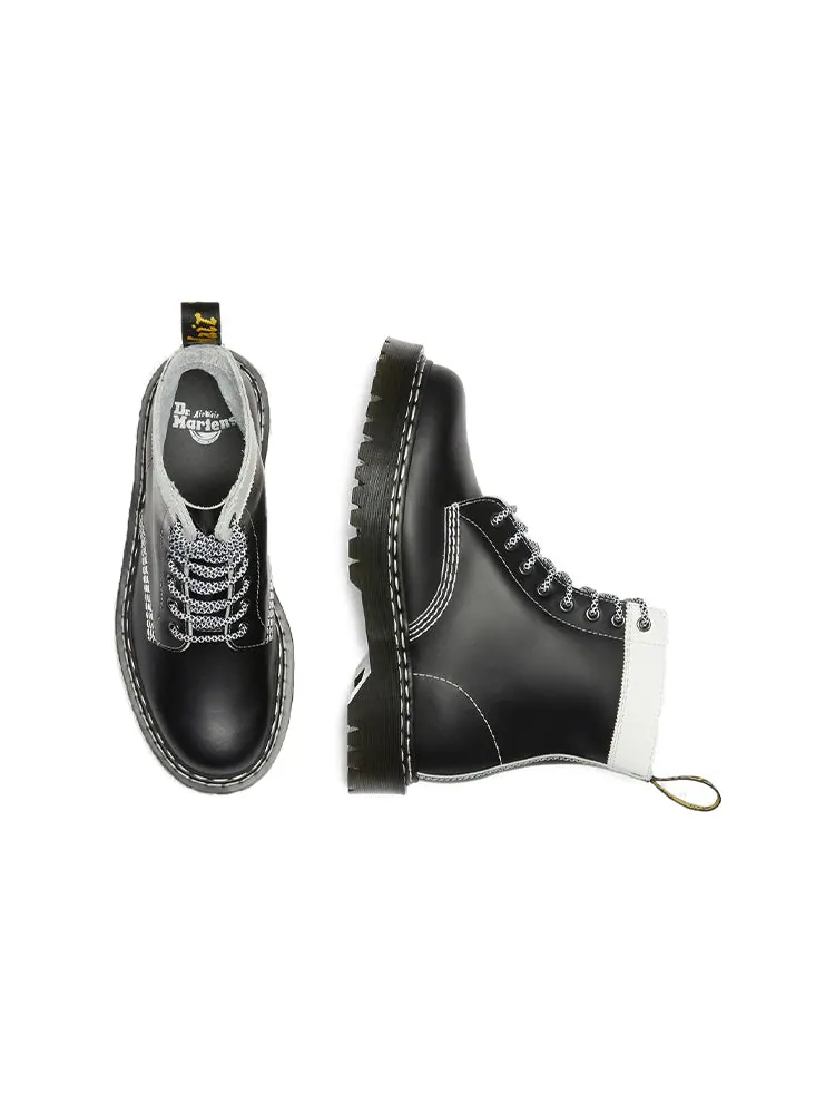 Ботинки Dr. Martens 1460 Pascal Bex кожаные с контрастной строчкой — изображение 5 из 6, черный
