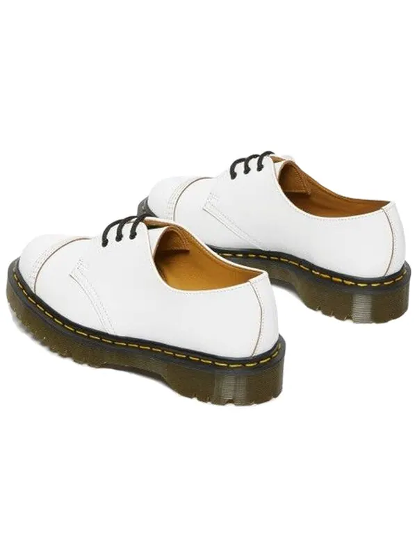 Тапочки Dr. Martens 1461 Bex Toe Cap 3-Eye — изображение 3 из 4, белый