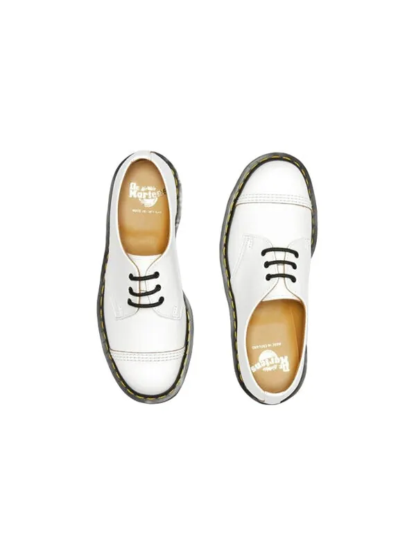 Тапочки Dr. Martens 1461 Bex Toe Cap 3-Eye — изображение 4 из 4, белый