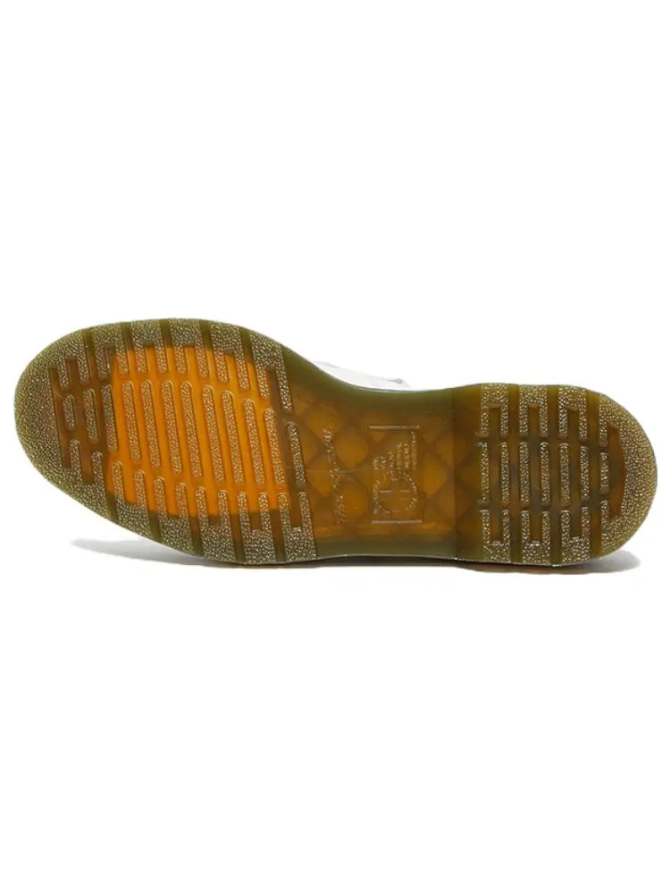 Лоферы Dr. Martens Adrian Yellow Stitch Tassel Loafers, кожаные — изображение 4 из 4, белый